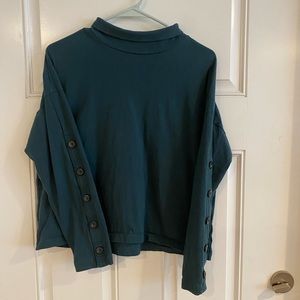 Madewell teal top